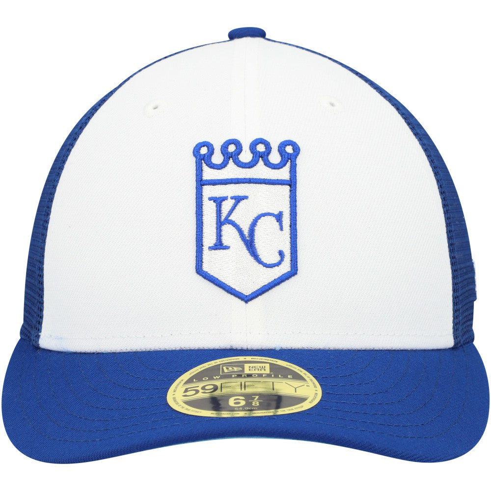 MLB Kansas City Royals New Era 2023 On-Field Batting Practice Low Profile 59FIFTY Fitted Hat