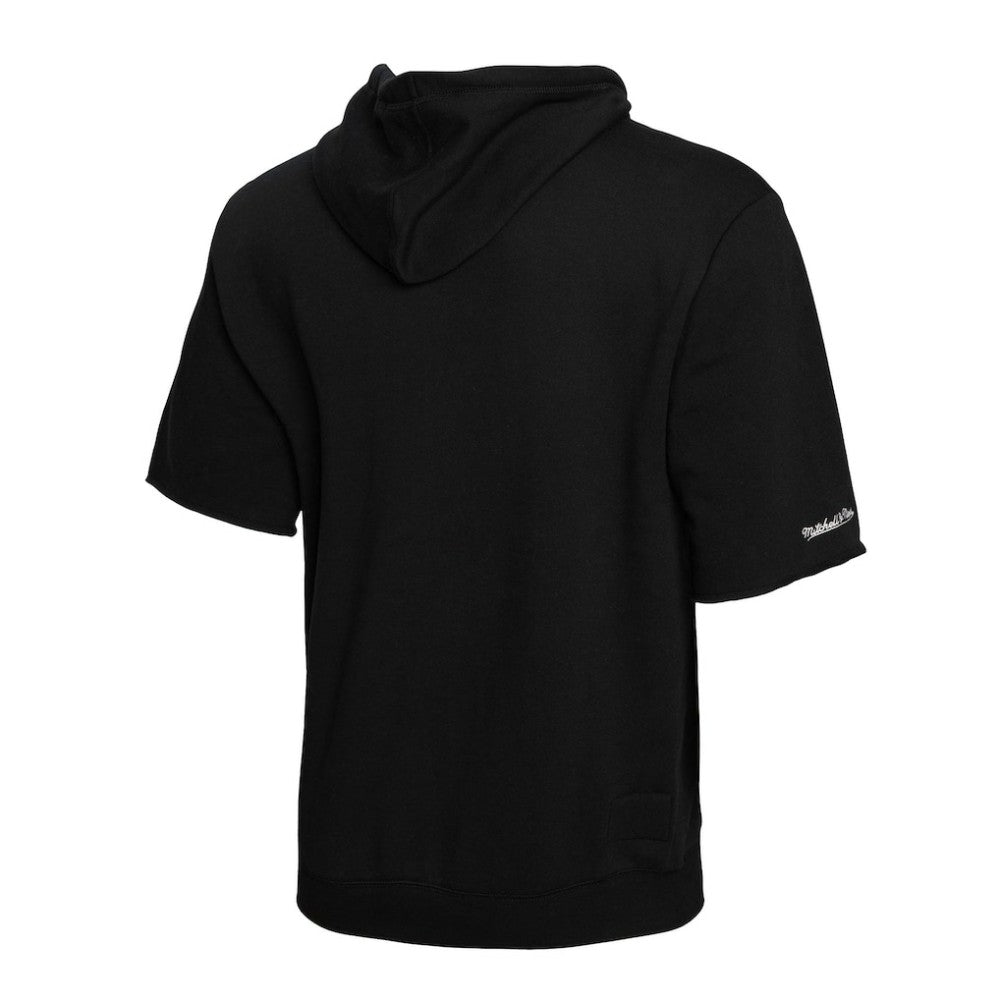 MLB Chicago White Sox Mitchell & Ness Cooperstown Collection Washed Fleece Pullover Short Sleeve Hoodie