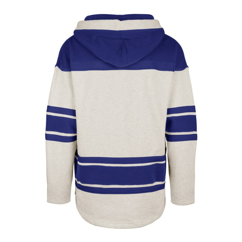 NHL Oatmeal Tampa Bay Lightning '47 Rockaway Lace-Up Pullover Hoodie