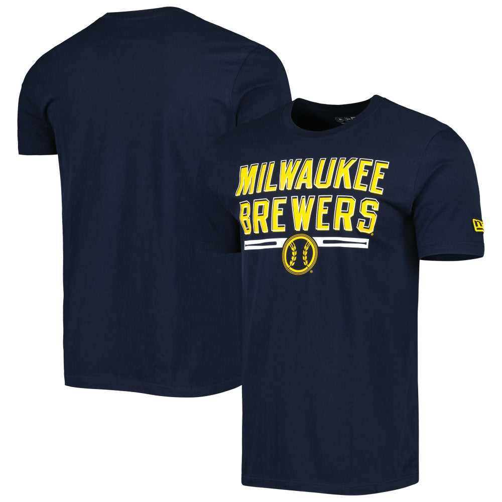 MLB Milwaukee Brewers New Era Batting Practice T-Shirt