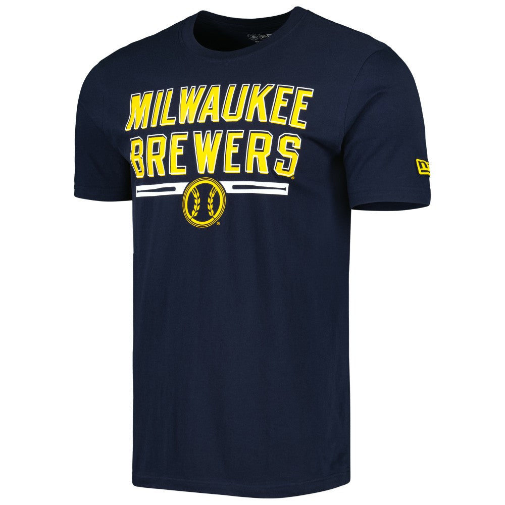 MLB Milwaukee Brewers New Era Batting Practice T-Shirt