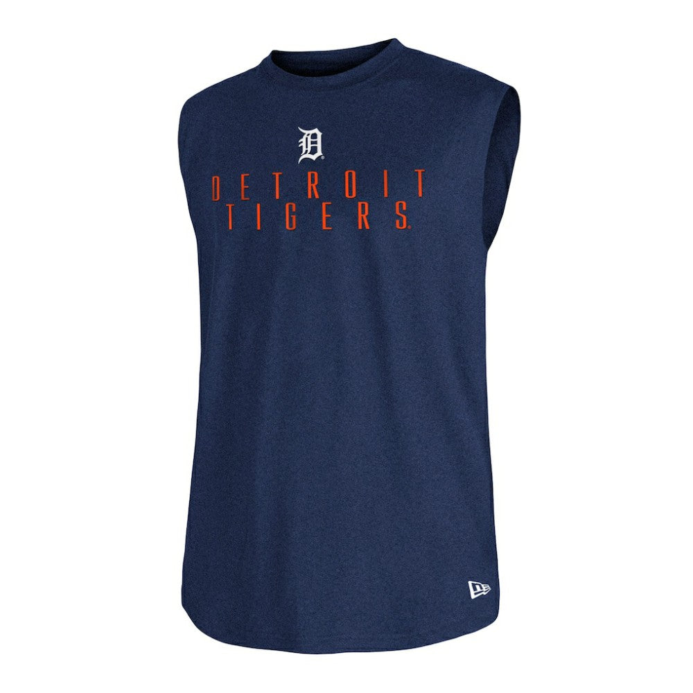 MLB Detroit Tigers New Era Team Muscle Tank Top