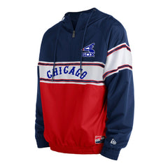 MLB Chicago White Sox New Era Ripstop Raglan Quarter-Zip Hoodie