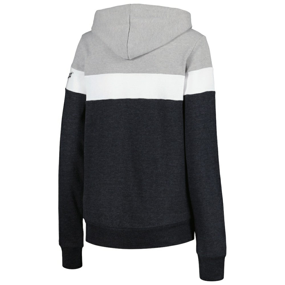 MLB Chicago White Sox New Era Women's Colorblock Full-Zip Hoodie Jacket