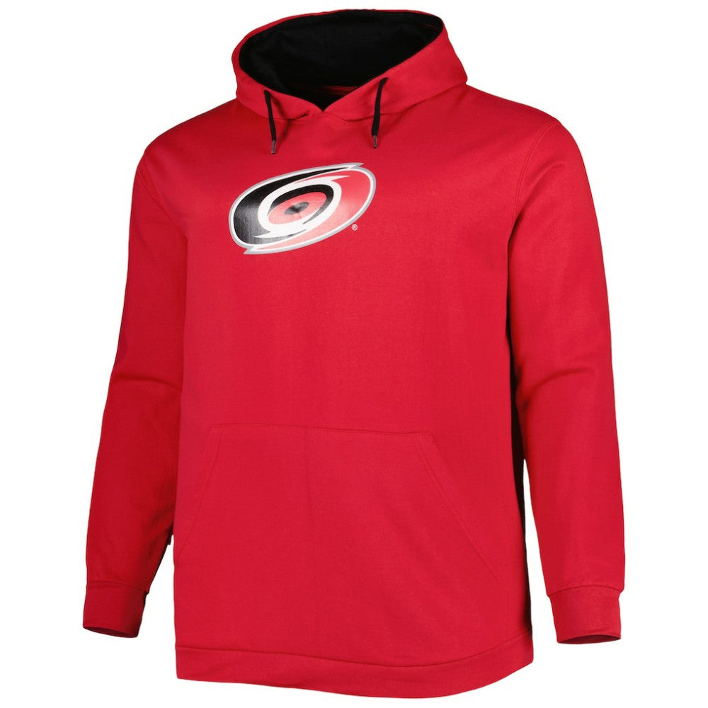 NHL Red Carolina Hurricanes Big & Tall Fleece Pullover Hoodie