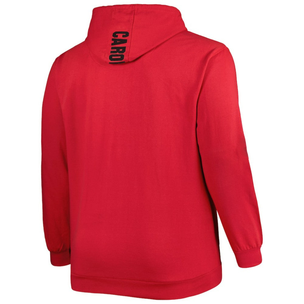 NHL Red Carolina Hurricanes Big & Tall Fleece Pullover Hoodie