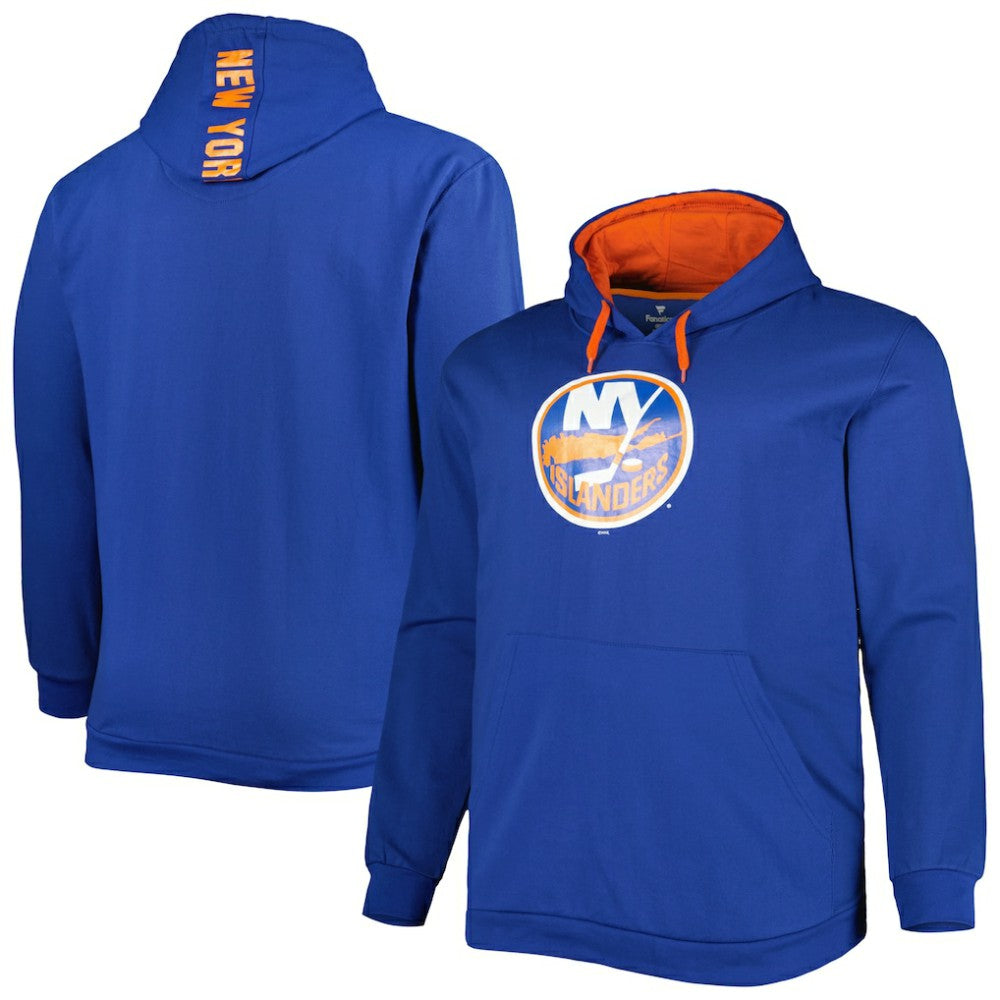 NHL Royal New York Islanders Big & Tall Fleece Pullover Hoodie