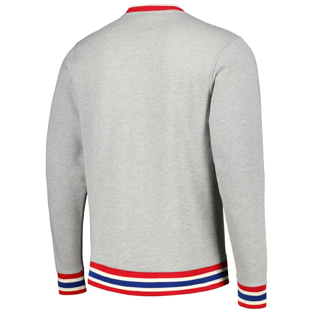 NBA Philadelphia 76ers Unisex Vintage Throwback Crew Sweatshirt