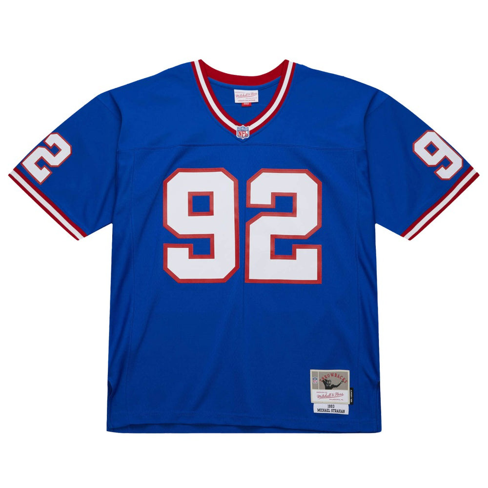 Michael Strahan  Big & Tall 1993 Retired Player Replica Jersey - New York Giants