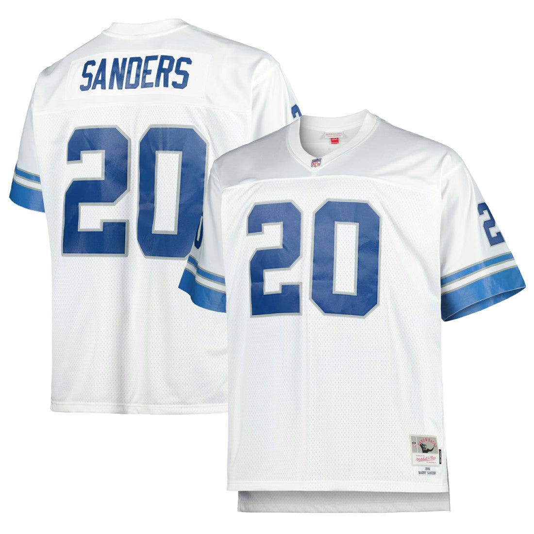 Barry Sanders  Big & Tall 1996 Retired Player Replica Jersey - Detroit Lions