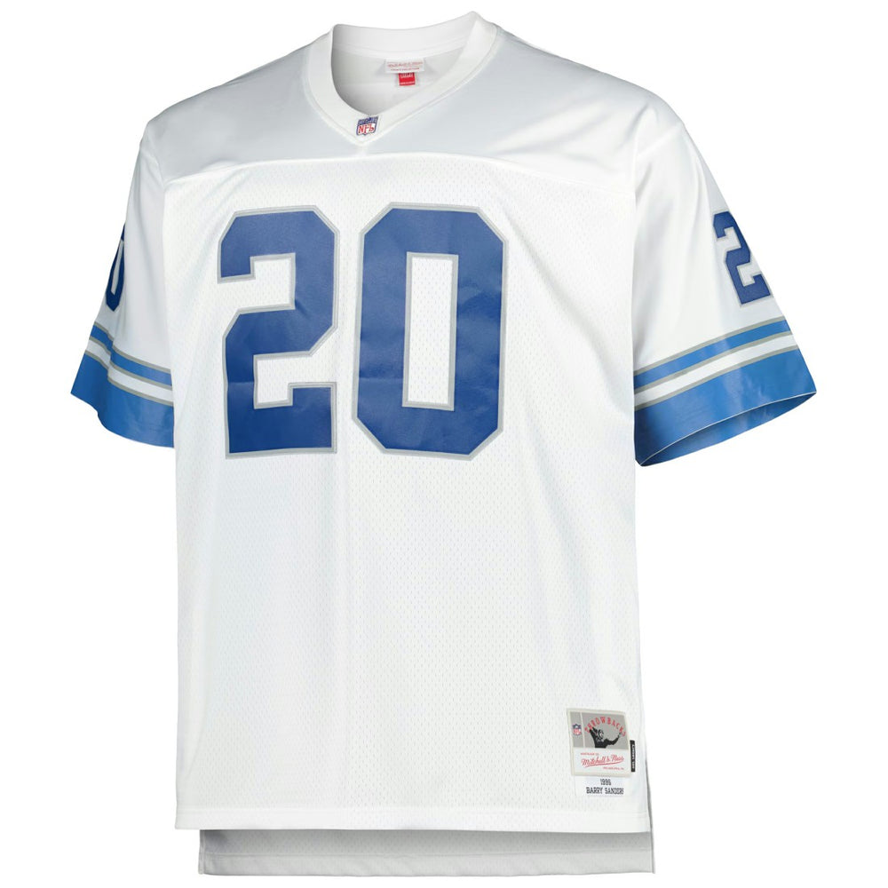 Barry Sanders  Big & Tall 1996 Retired Player Replica Jersey - Detroit Lions