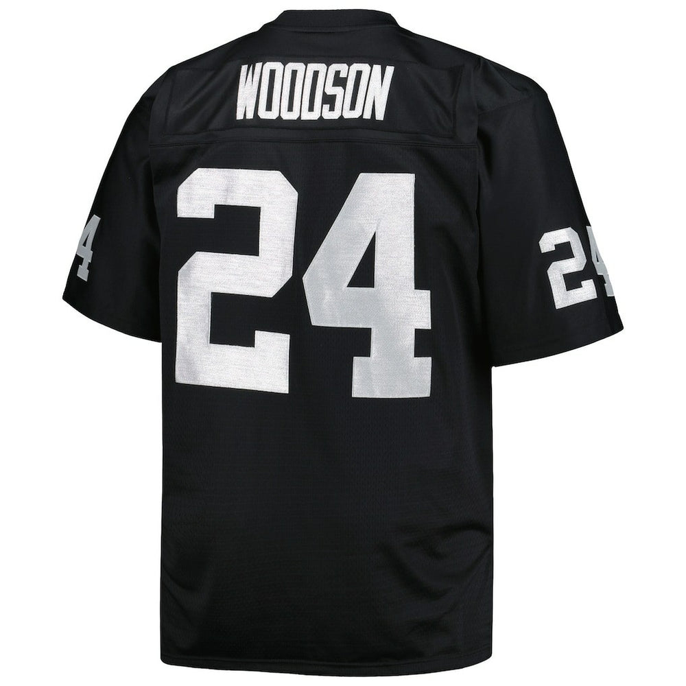 Charles Woodson  Big & Tall 1998 Retired Player Replica Jersey - Las Vegas Raiders