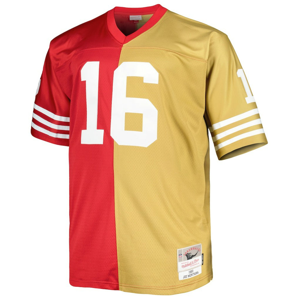 Joe Montana  Big & Tall Split Legacy Retired Player Replica Jersey - San Francisco 49ers