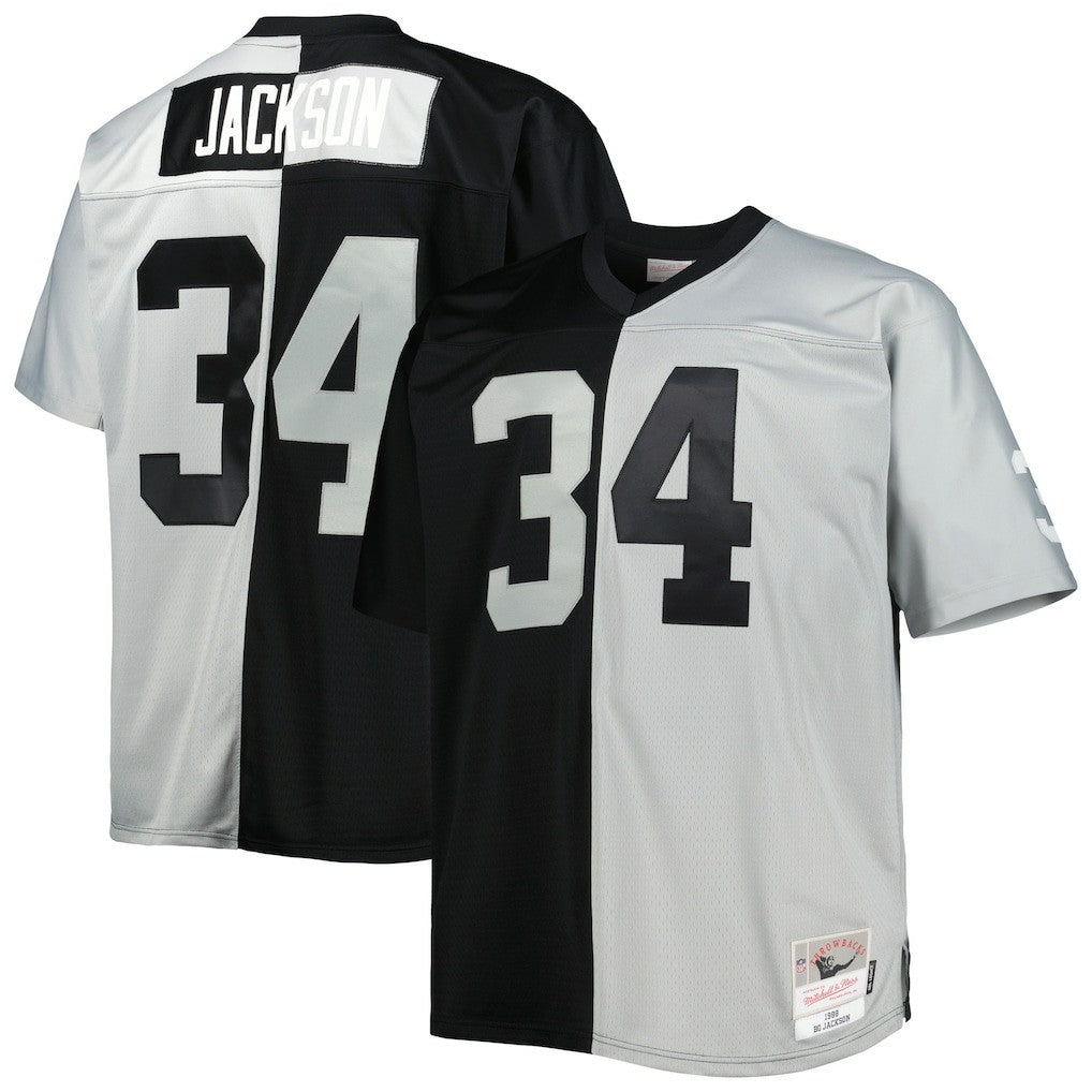 Bo Jackson  Big & Tall Split Legacy Retired Player Replica Jersey - Las Vegas Raiders