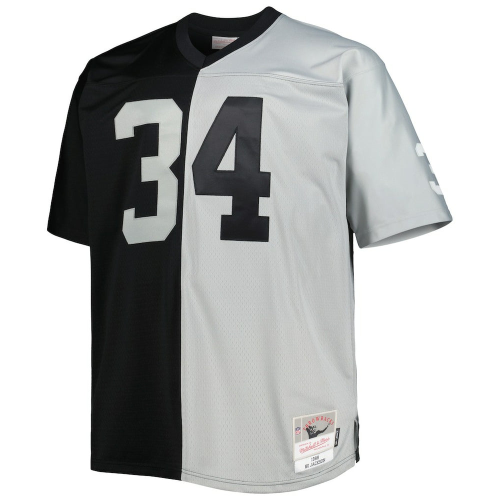 Bo Jackson  Big & Tall Split Legacy Retired Player Replica Jersey - Las Vegas Raiders