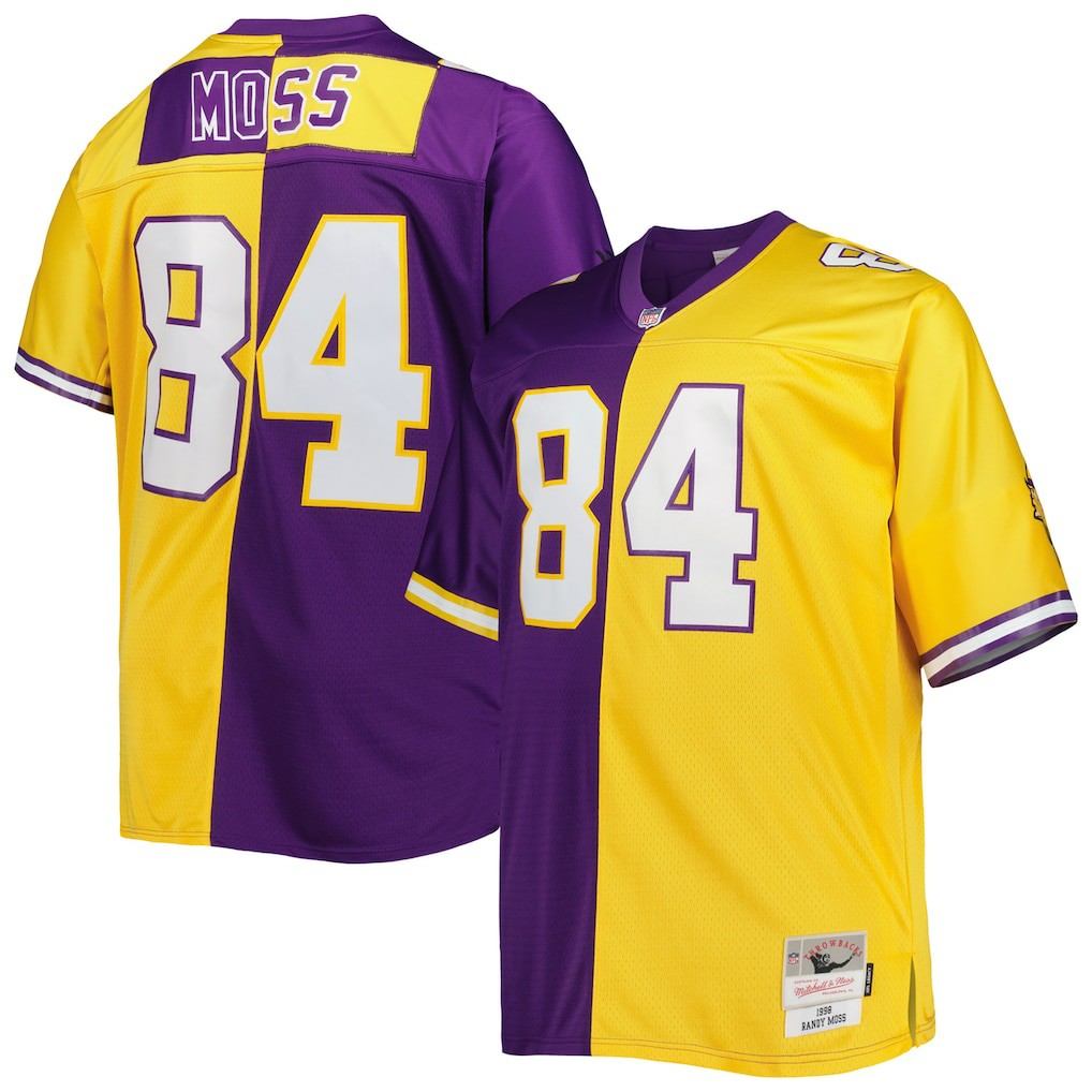 Randy Moss  Big & Tall Split Legacy Retired Player Replica Jersey - Minnesota Vikings