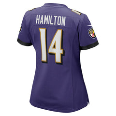 Kyle Hamilton  Women's Player Game Jersey - Baltimore Ravens