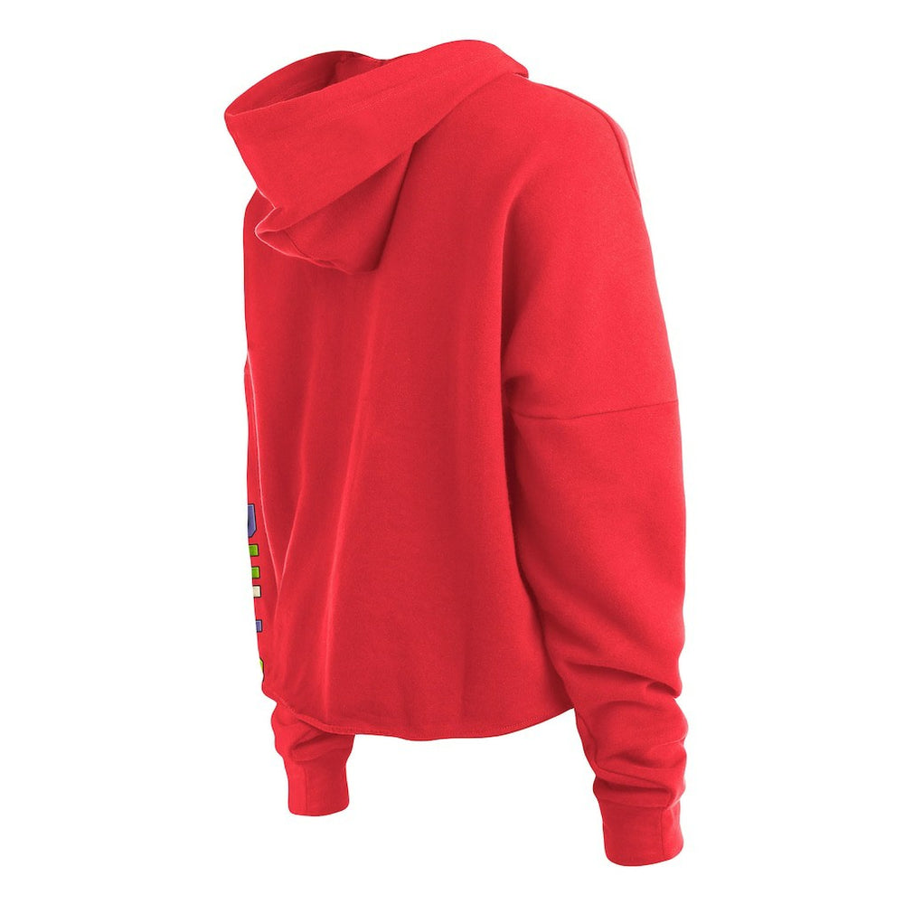 NBA Chicago Bulls Women's Color Pack Cropped Top Pullover Hoodie