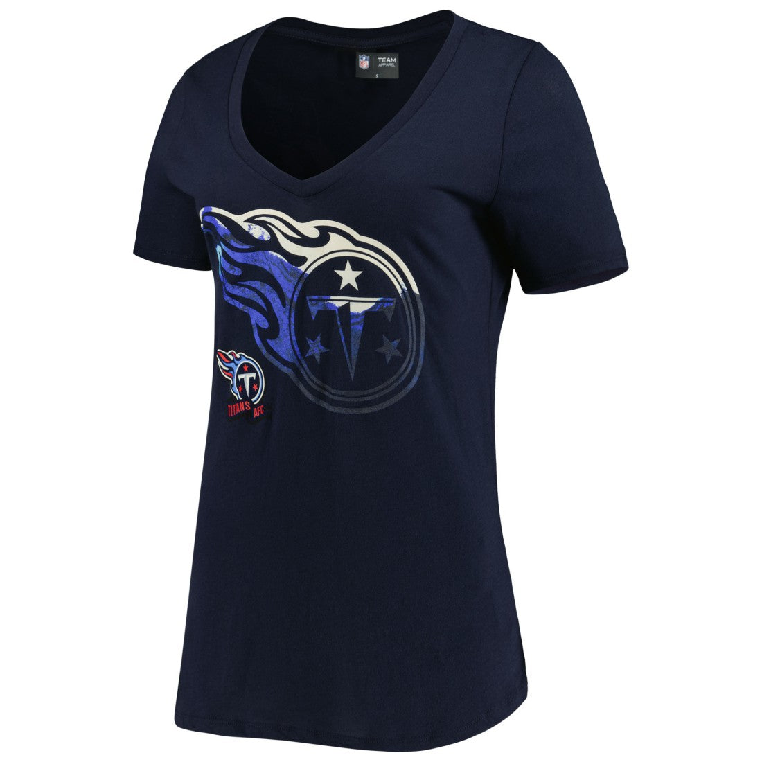 Women's Ink Dye Sideline V-Neck T-Shirt - Tennessee Titans