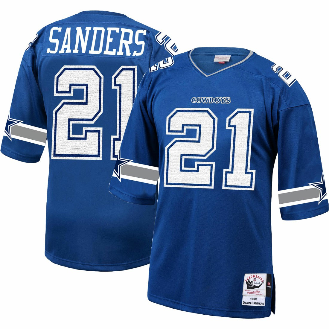 Deion Sanders  1996 Authentic Throwback Retired Player Jersey - Dallas Cowboys