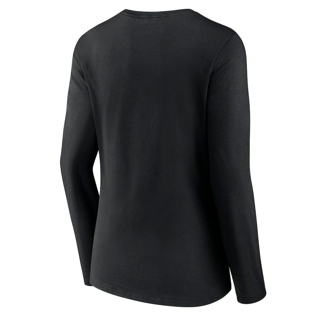 Women's Hometown Sweep Long Sleeve V-Neck T-Shirt - Carolina Panthers