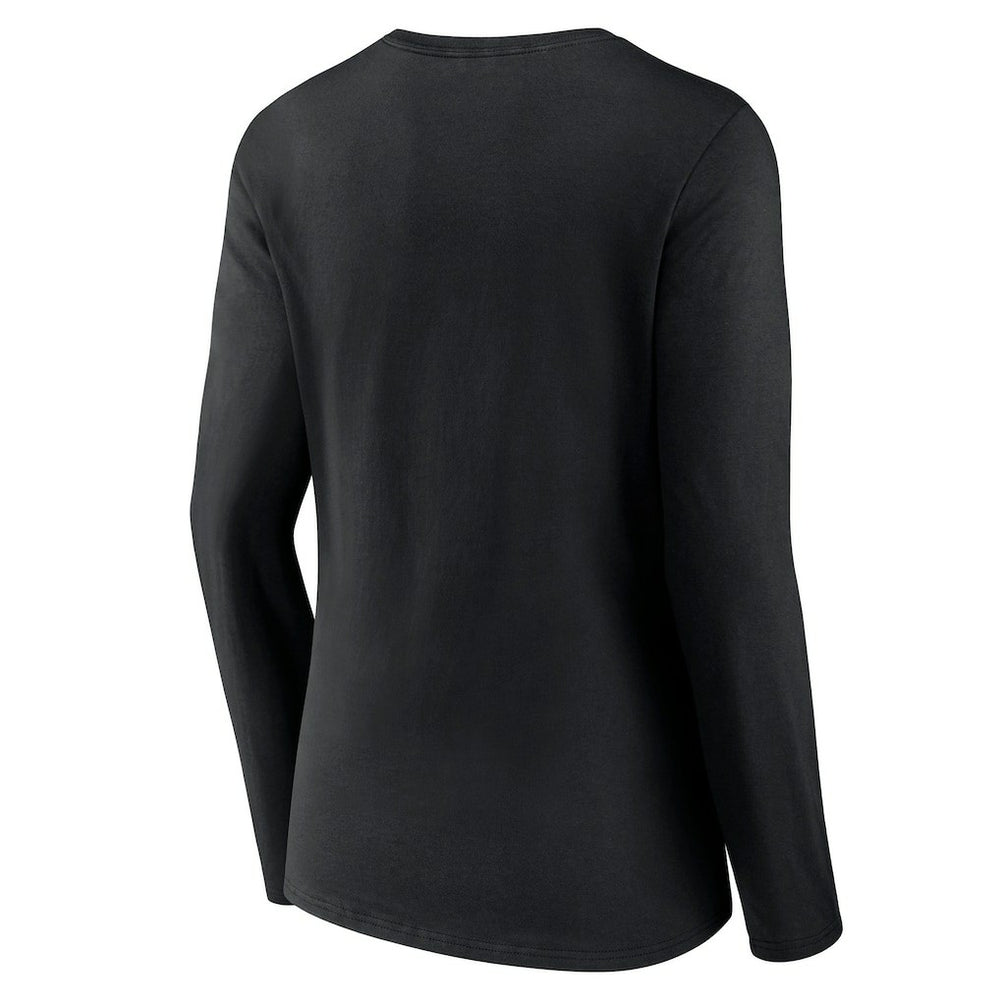 Women's Hometown Sweep Long Sleeve V-Neck T-Shirt - Las Vegas Raiders