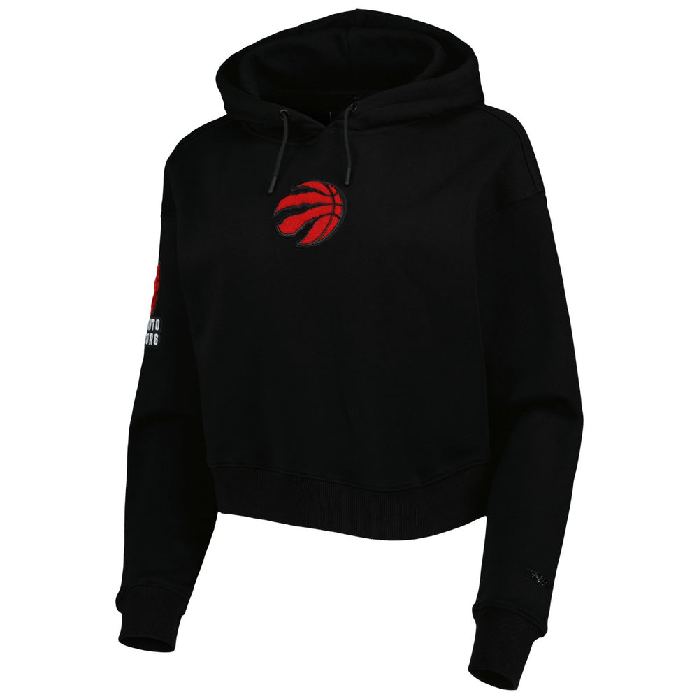 NBA Toronto Raptors Pro Standard Women's Classic Fleece Cropped Pullover Hoodie
