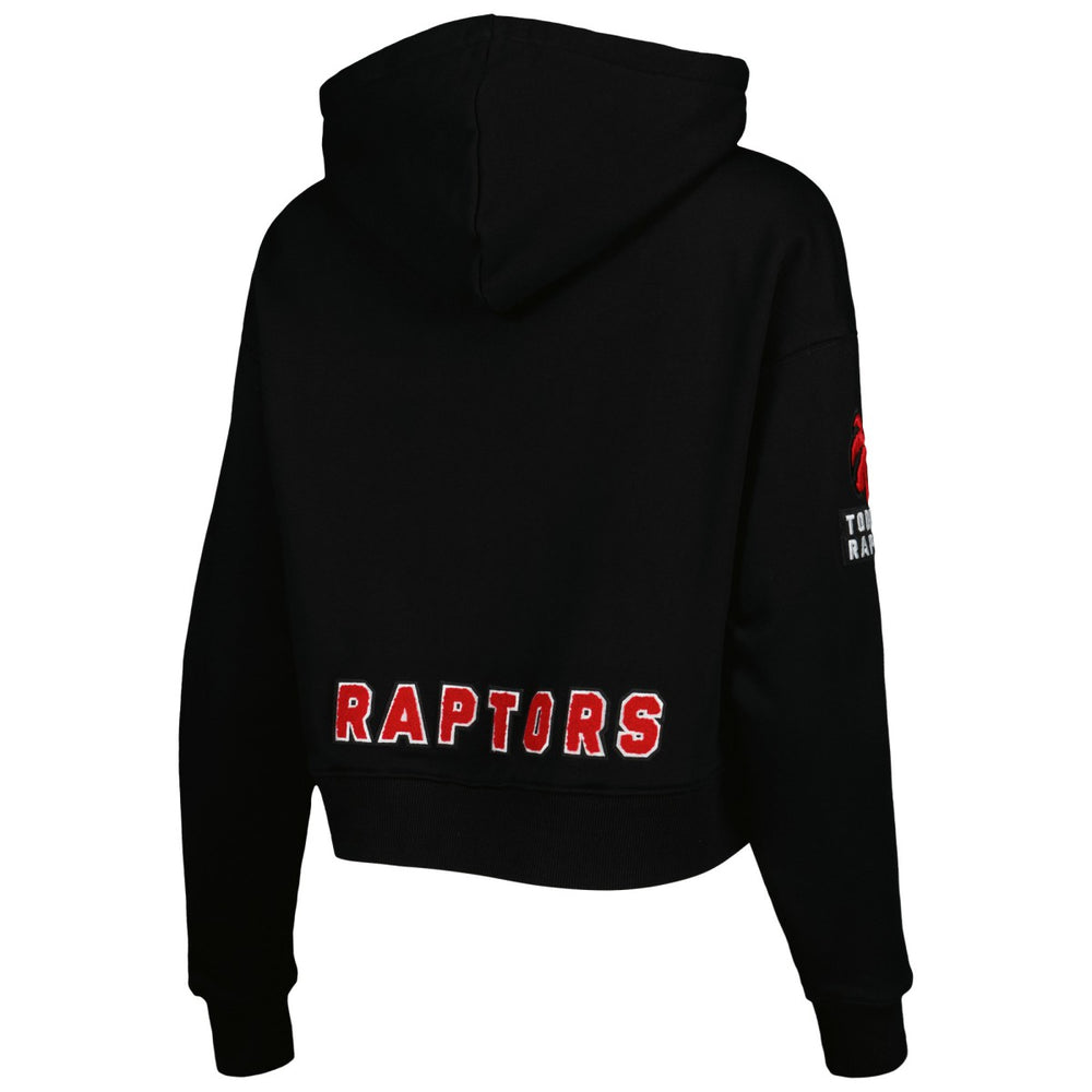 NBA Toronto Raptors Pro Standard Women's Classic Fleece Cropped Pullover Hoodie