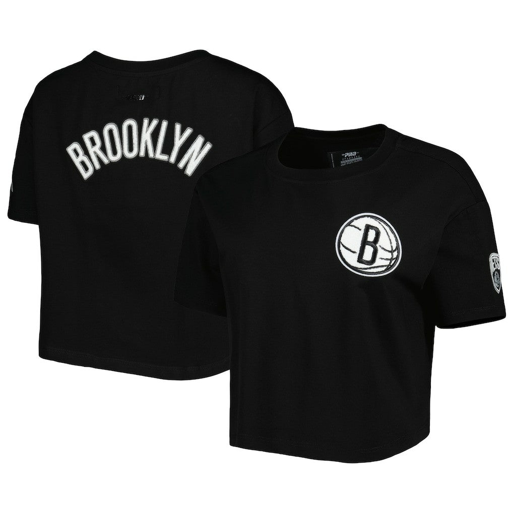 NBA Brooklyn Nets Pro Standard Women's Classics Boxy T-Shirt