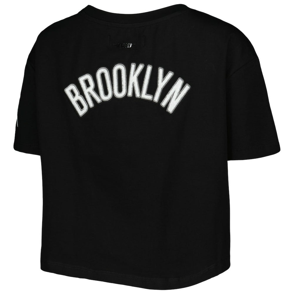 NBA Brooklyn Nets Pro Standard Women's Classics Boxy T-Shirt