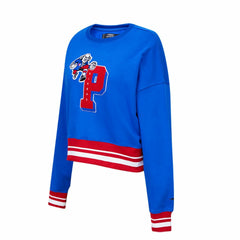NBA Philadelphia 76ers Pro Standard Women's Mash Up Pullover Sweatshirt