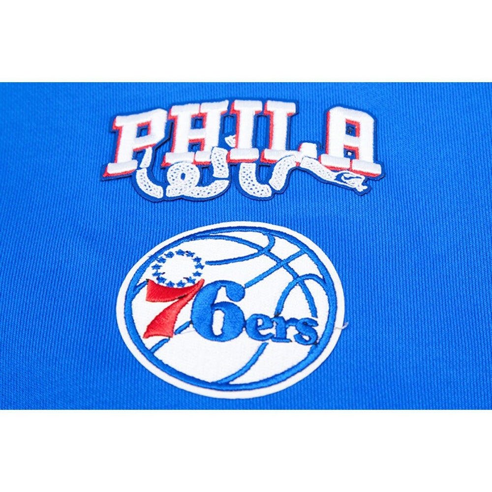 NBA Philadelphia 76ers Pro Standard Women's Mash Up Pullover Sweatshirt