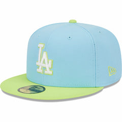 MLB Los Angeles Dodgers New Era Spring Color Two-Tone 59FIFTY Fitted Hat