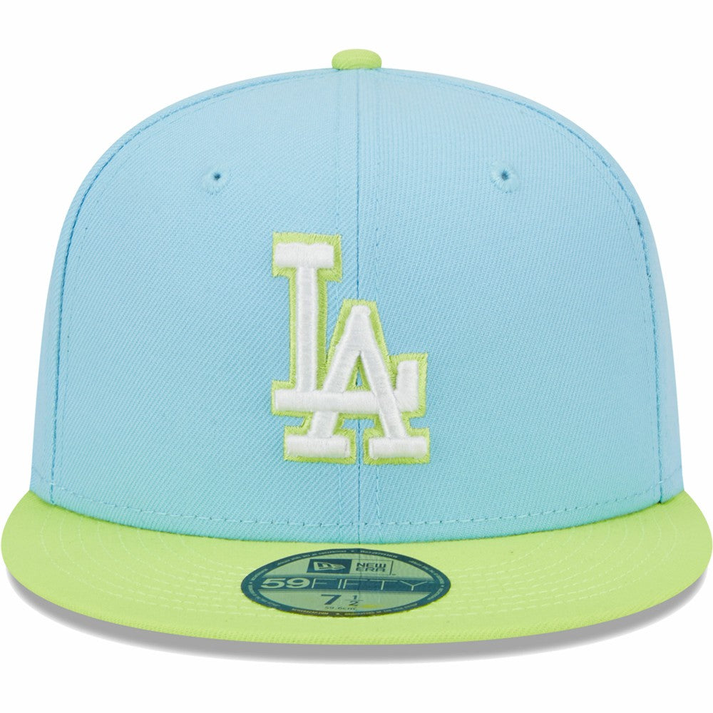 MLB Los Angeles Dodgers New Era Spring Color Two-Tone 59FIFTY Fitted Hat