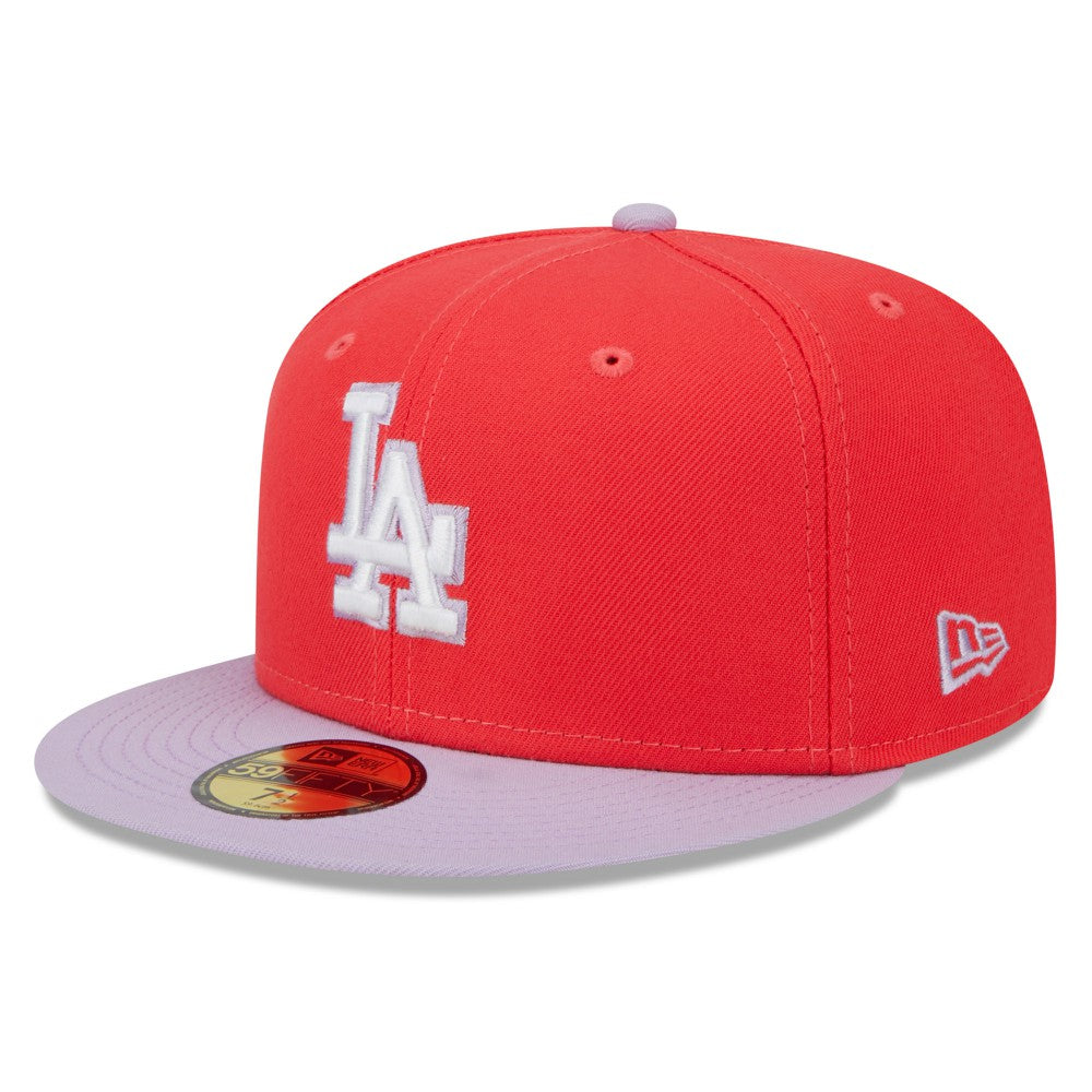 MLB Los Angeles Dodgers New Era Spring Color Two-Tone 59FIFTY Fitted Hat