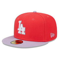 MLB Los Angeles Dodgers New Era Spring Color Two-Tone 59FIFTY Fitted Hat