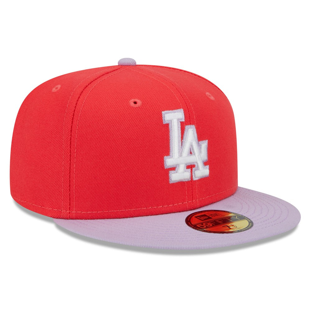 MLB Los Angeles Dodgers New Era Spring Color Two-Tone 59FIFTY Fitted Hat