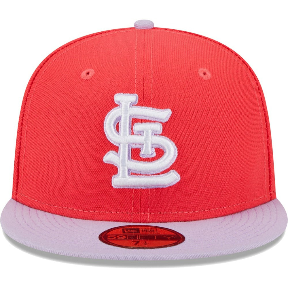 MLB St. Louis Cardinals New Era Spring Color Two-Tone 59FIFTY Fitted Hat