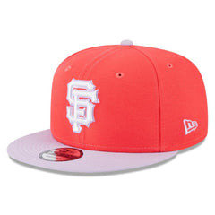 MLB San Francisco Giants New Era Spring Basic Two-Tone 9FIFTY Snapback Hat