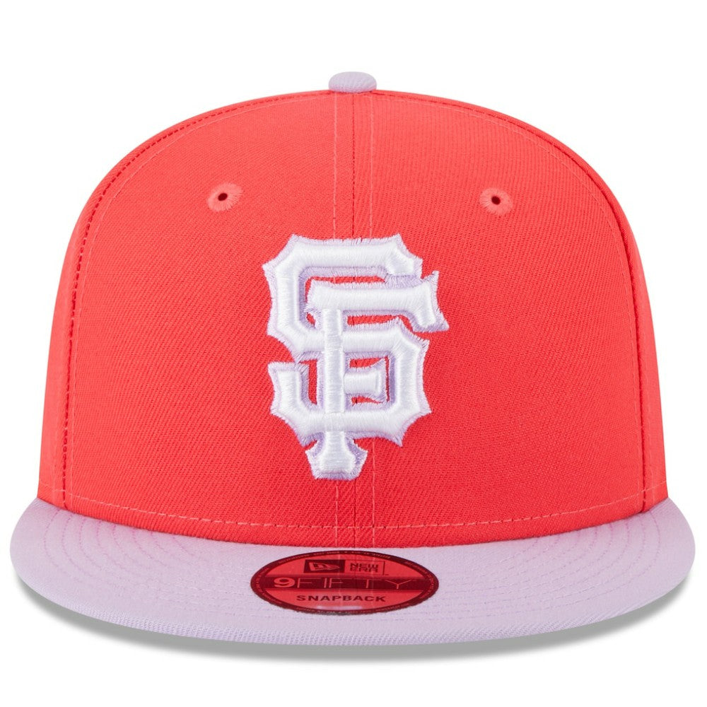 MLB San Francisco Giants New Era Spring Basic Two-Tone 9FIFTY Snapback Hat