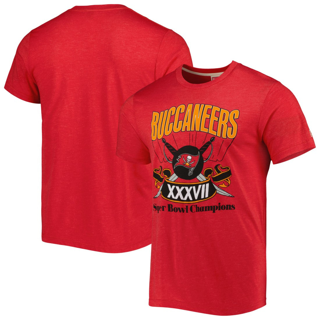 Homage Super Bowl Classics Tri-Blend T-Shirt - Tampa Bay Buccaneers