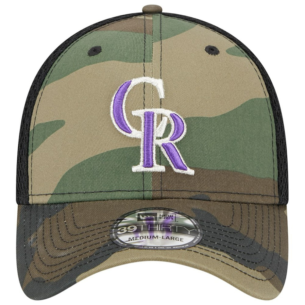 MLB Colorado Rockies New Era Team Neo 39THIRTY Flex Hat