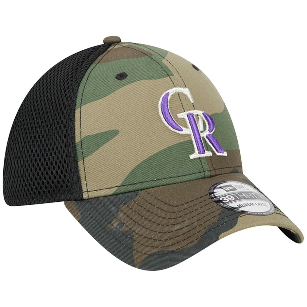 MLB Colorado Rockies New Era Team Neo 39THIRTY Flex Hat