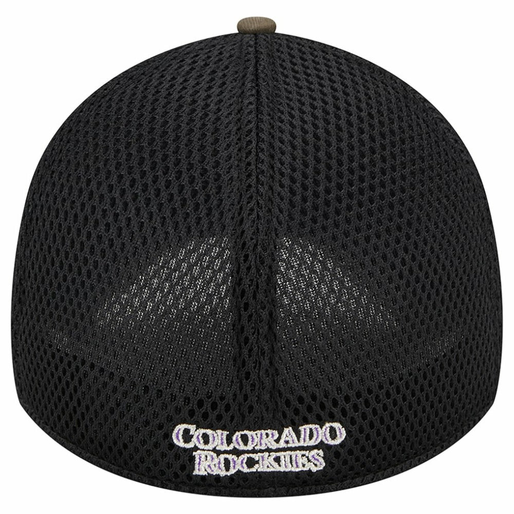MLB Colorado Rockies New Era Team Neo 39THIRTY Flex Hat