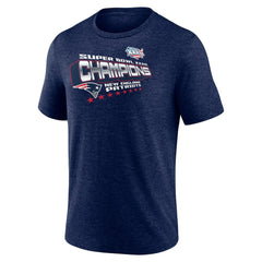 Hometown Old-Fashioned Super Bowl XXXVI s Tri-Blend T-Shirt - New England Patriots