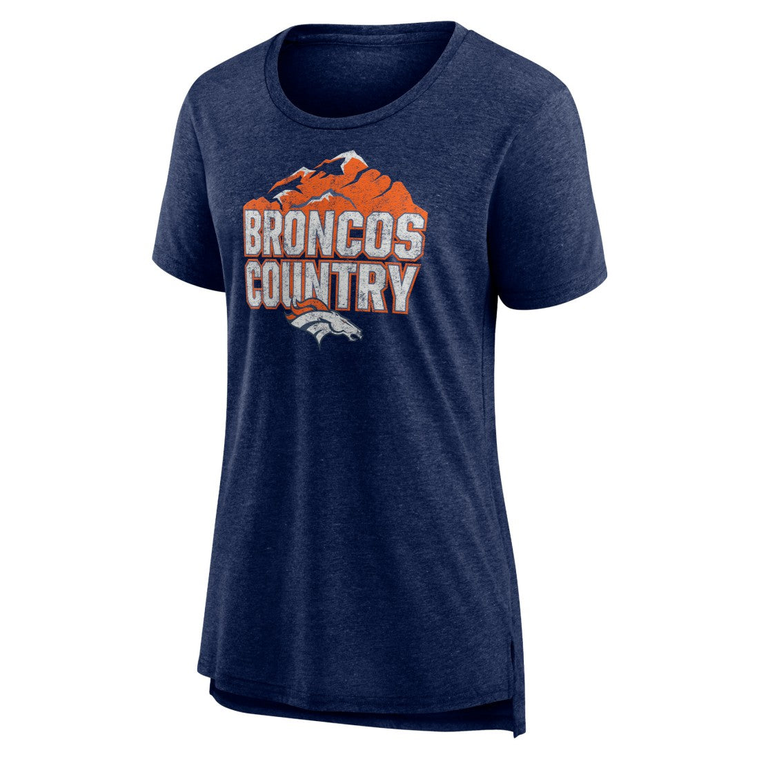 Women's Hometown First Down Tri-Blend T-Shirt - Denver Broncos