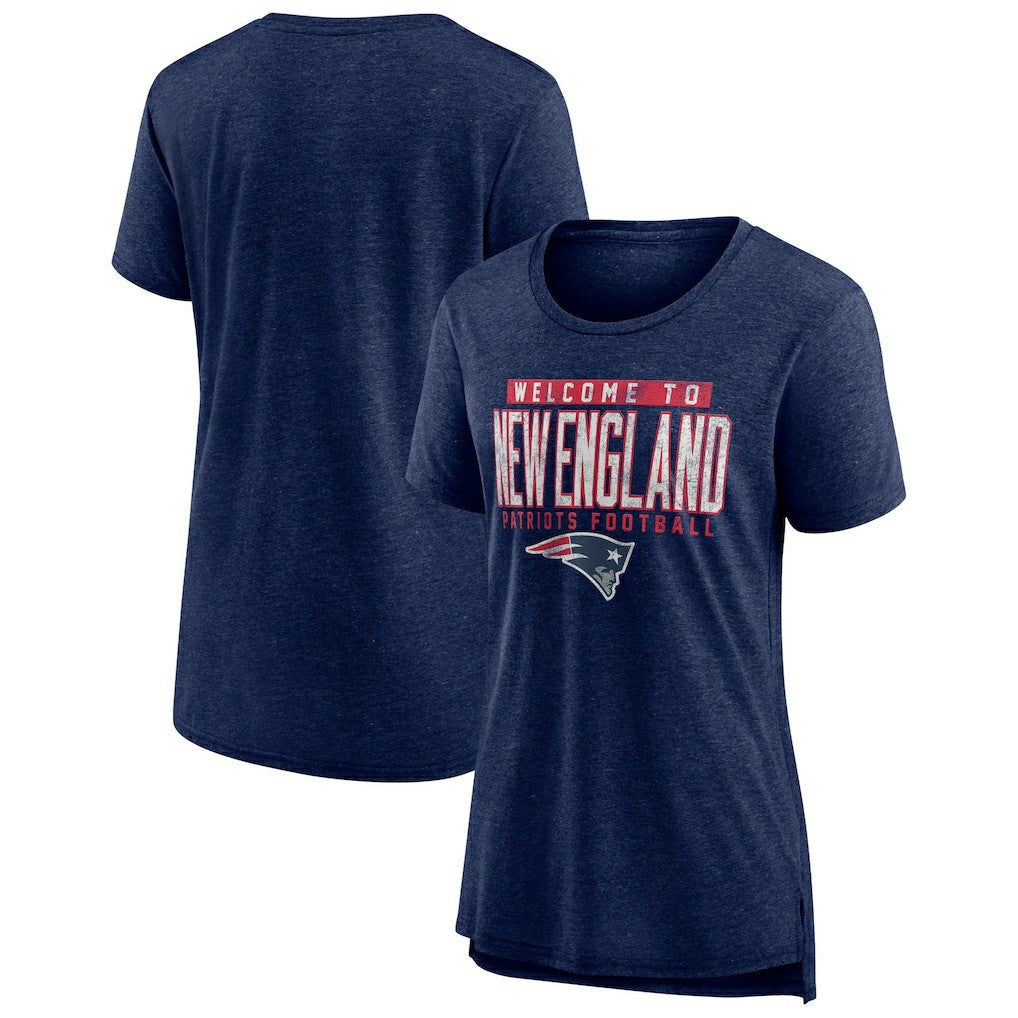 Women's Hometown First Down Tri-Blend T-Shirt - New England Patriots