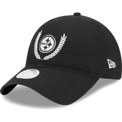 Women's Leaves 9TWENTY Adjustable Hat - Pittsburgh Steelers