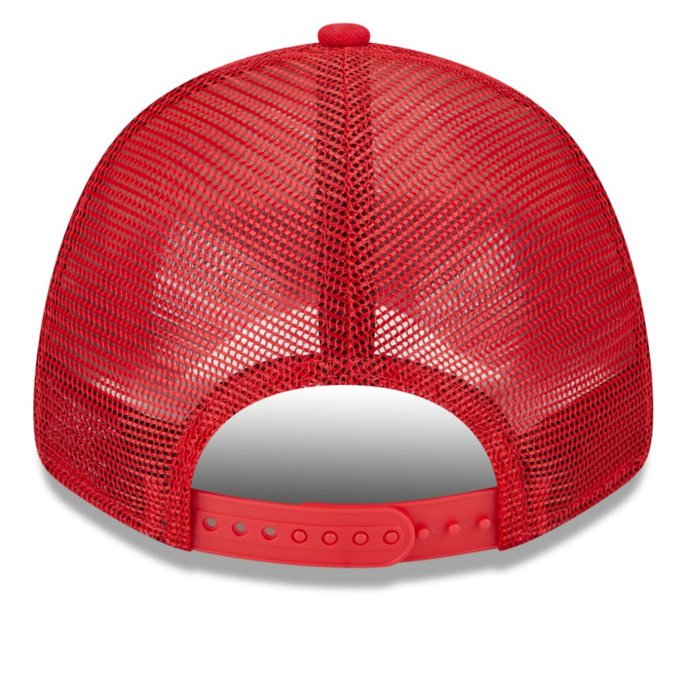 MLB Washington Nationals New Era Team Stripe Trucker 9FORTY Snapback Hat