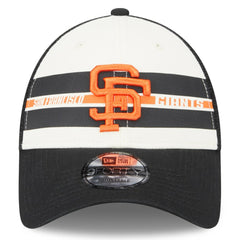 MLB San Francisco Giants New Era Team Stripe Trucker 9FORTY Snapback Hat
